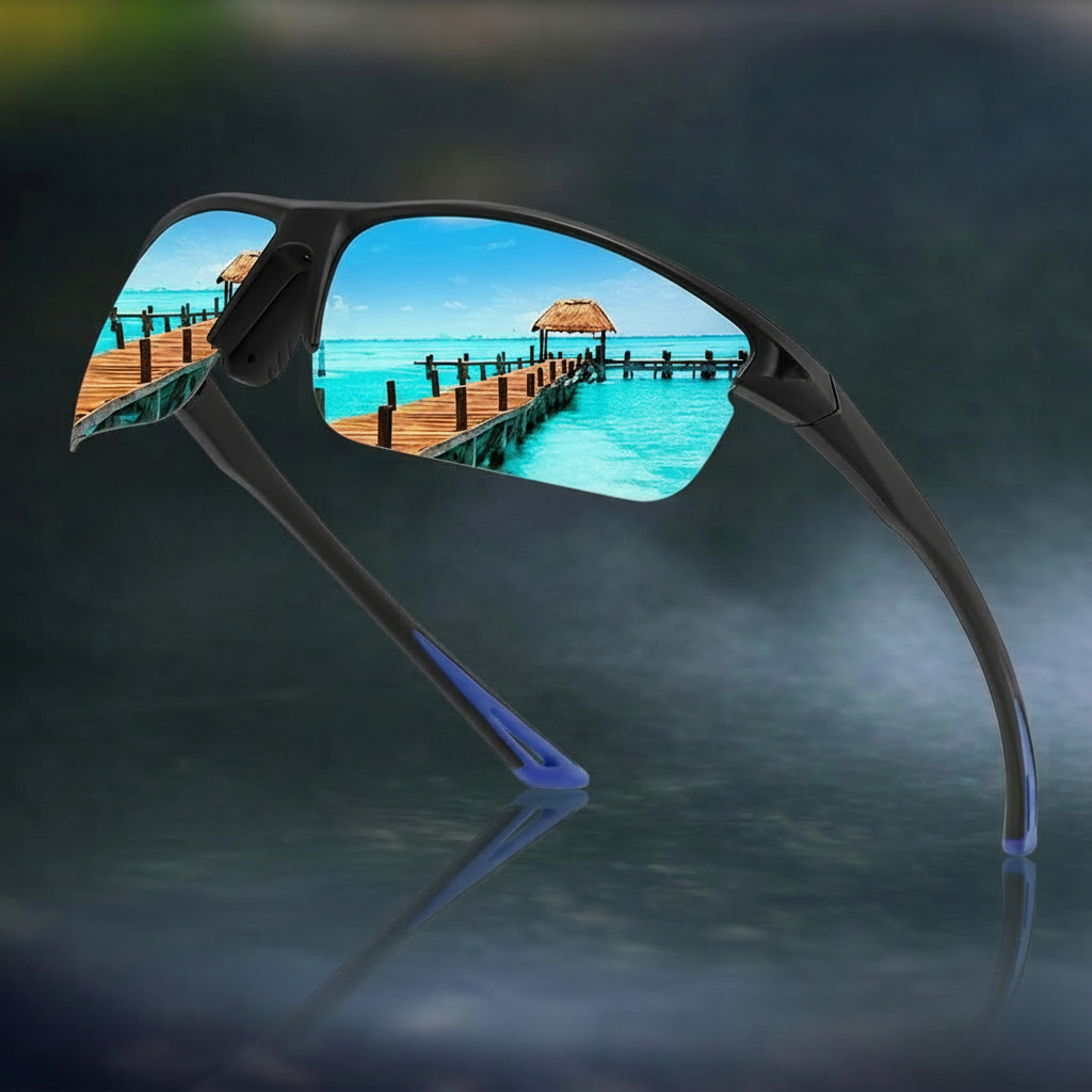 EdgeCore™ – Polarized Half-Frame Sports Sunglasses