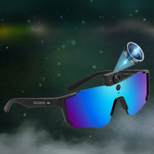 SnapVision™ – AI Smart Recording Sports Glasses