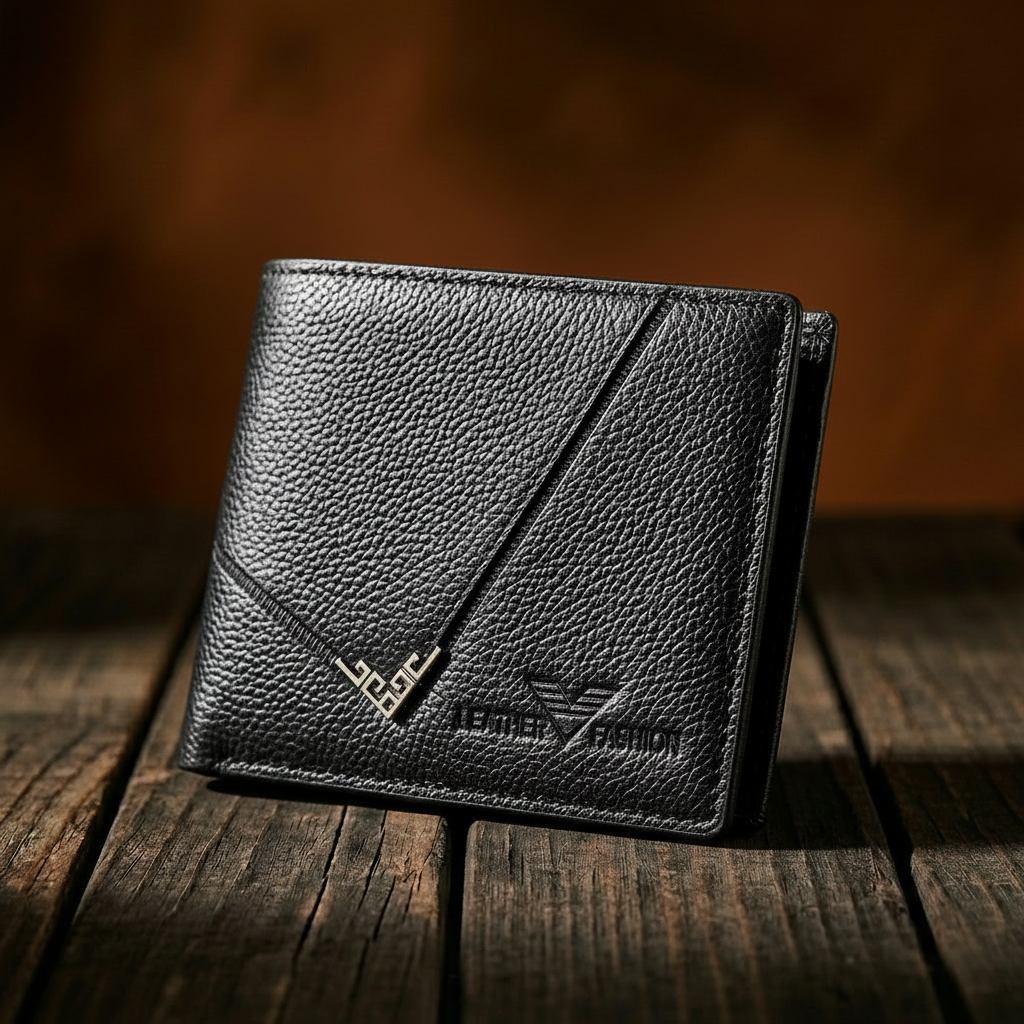 Renato™ | Slim Lychee Leather Wallet