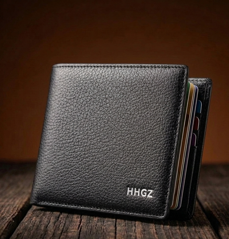 Mateo™ | PU Leather Lychee Texture Wallet With Zipper Pocket