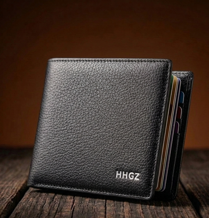 Mateo™ | PU Leather Lychee Texture Wallet With Zipper Pocket