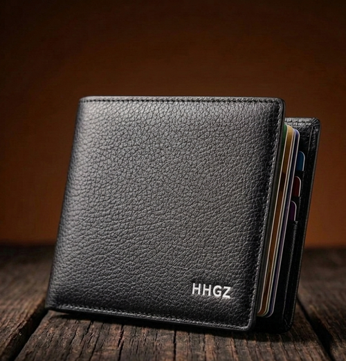 Mateo™ | PU Leather Lychee Texture Wallet With Zipper Pocket