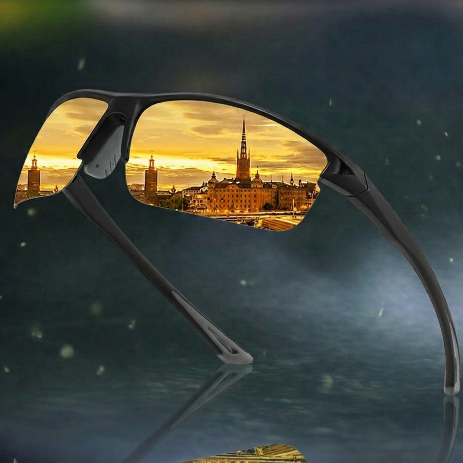 EdgeCore™ – Polarized Half-Frame Sports Sunglasses