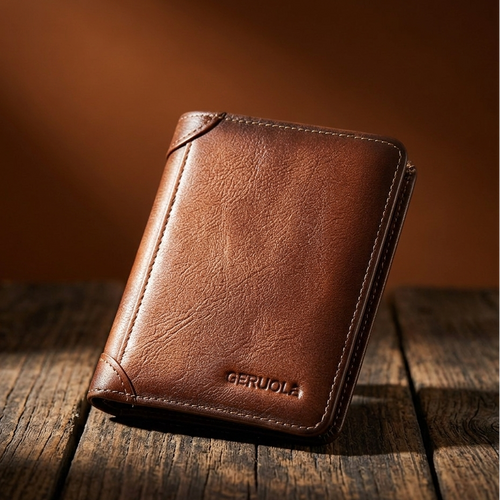 Everett™ | Slim Genuine Leather RFID Wallet