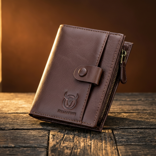 Vincent™ | Genuine Leather Vertical Wallet