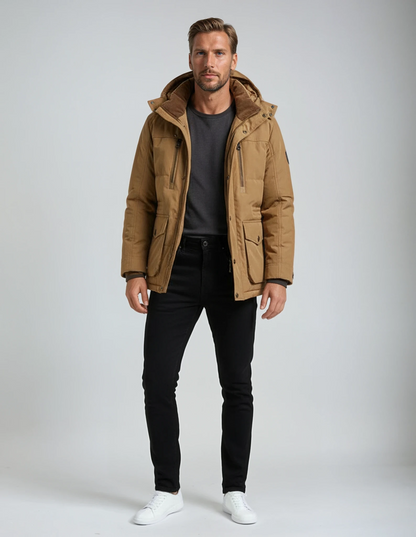 Xavier | Quilted Winter Coat
