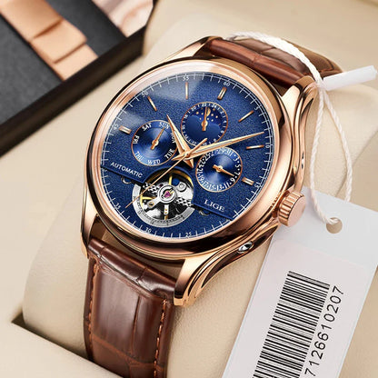 Nathaniel™ | Automatic Mechanical Tourbillon Watch