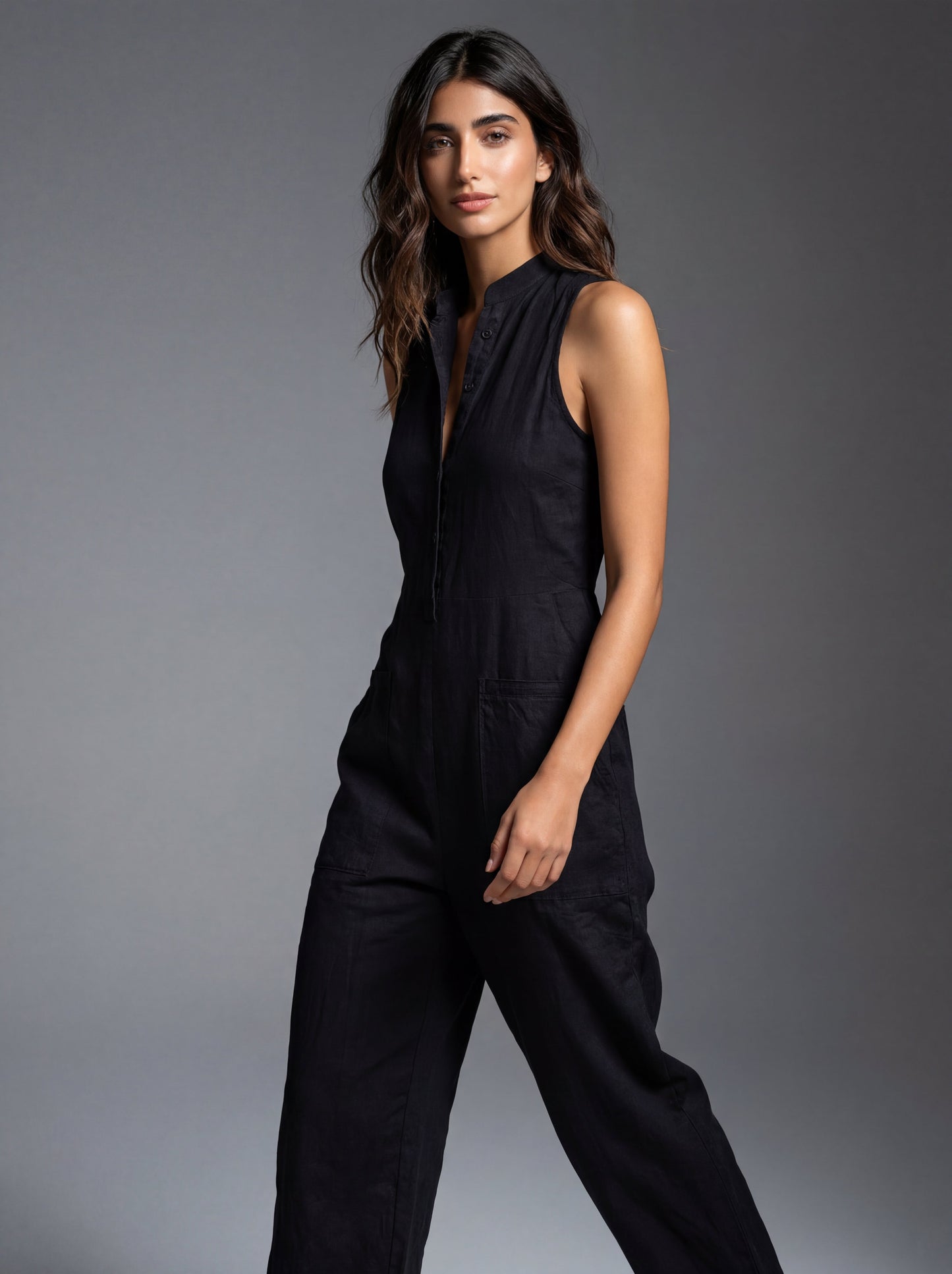Frian™ | Sleeveless Minimalist Jumpsuit