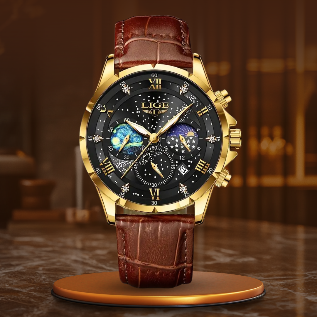 Calloway™ | Elegant Moonphase Watch