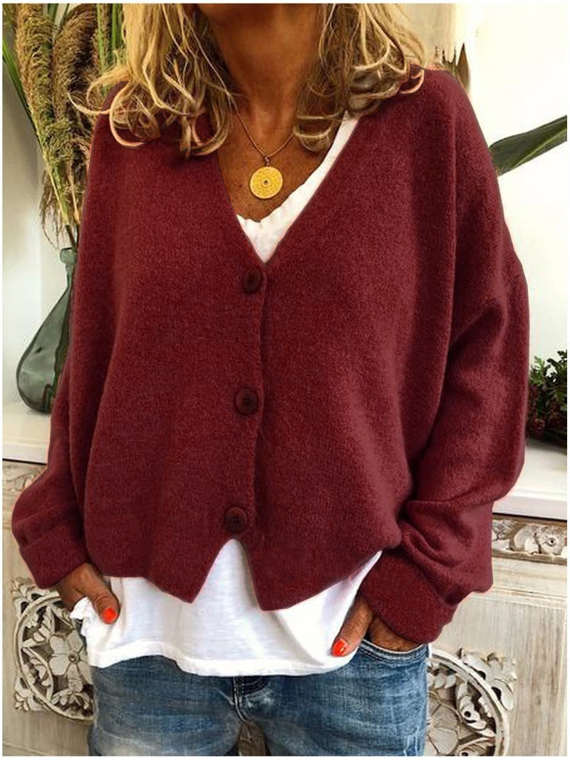 Women's Knit Cardigan, Lightweight Layering | Flattering Drape, Everyday Essential | 13 Colorways | S–3XL