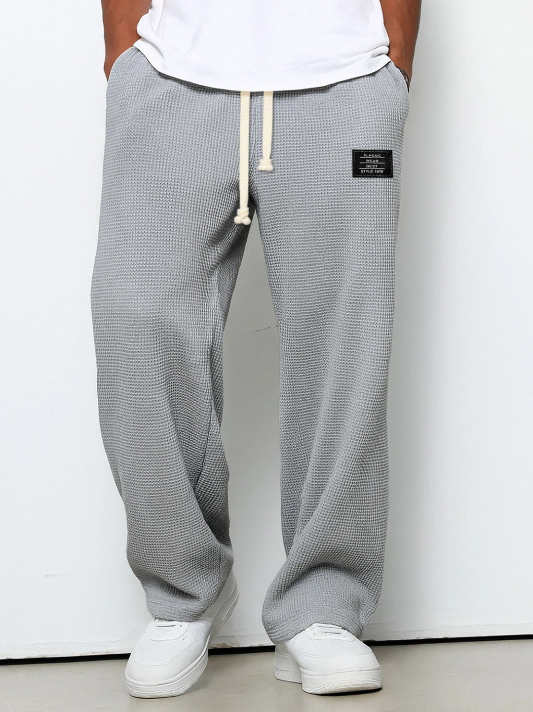 Samuel | Wide trousers with adjustable waistband