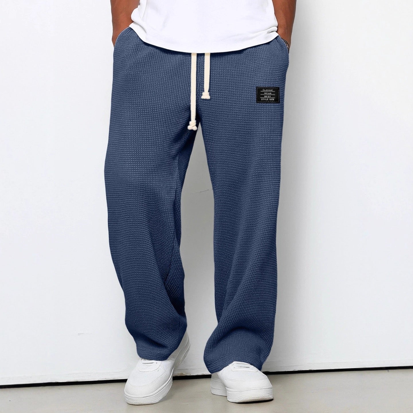 Samuel | Wide trousers with adjustable waistband