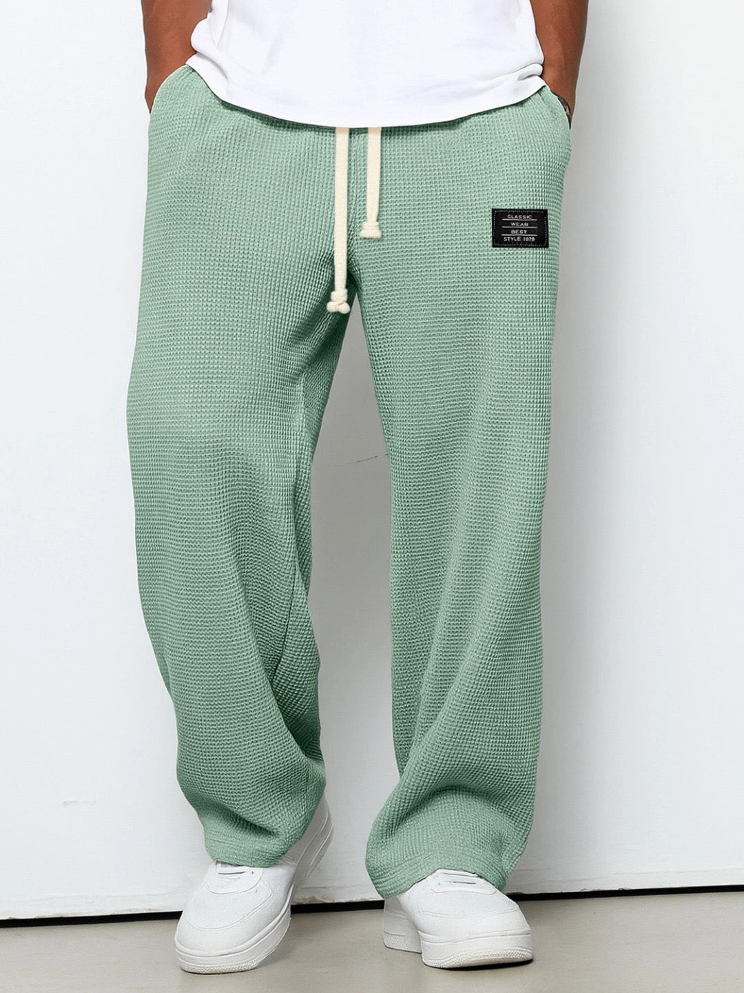 Samuel | Wide trousers with adjustable waistband
