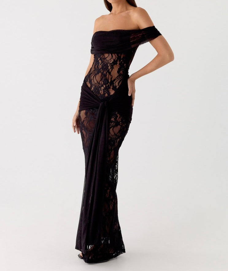 Lace Gown™ – Maxi Dress (After-Dark Glamour & Sculpted Elegance)
