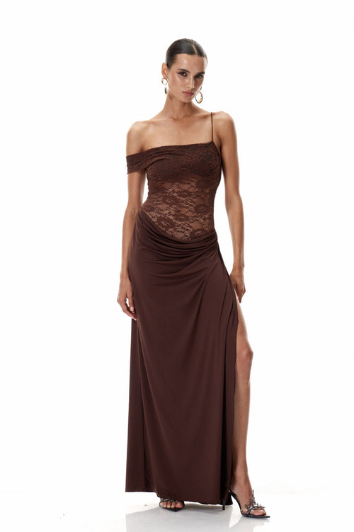 Luna Muse™ – Lace Maxi Dress (Soft Glam & Main-Character Elegance)