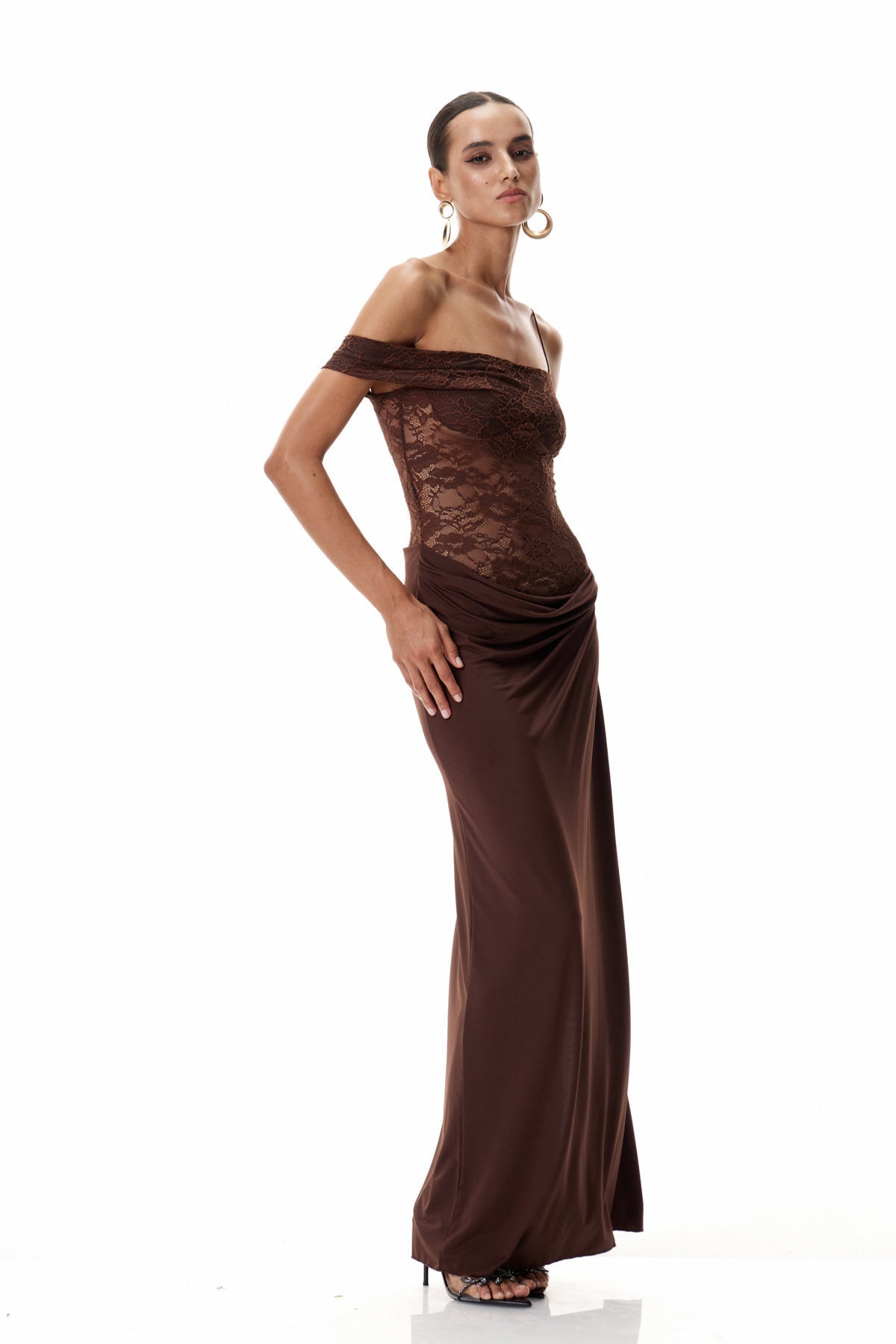 Luna Muse™ – Lace Maxi Dress (Soft Glam & Main-Character Elegance)