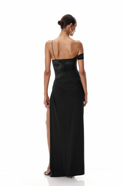 Luna Muse™ – Lace Maxi Dress (Soft Glam & Main-Character Elegance)