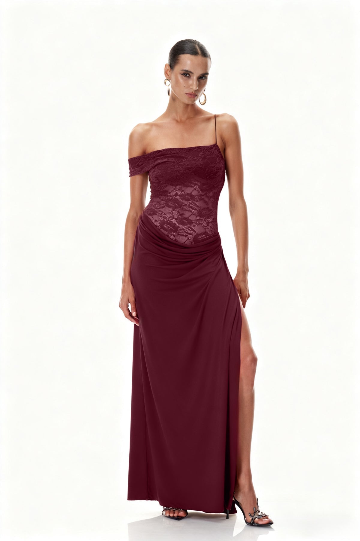 Luna Muse™ – Lace Maxi Dress (Soft Glam & Main-Character Elegance)