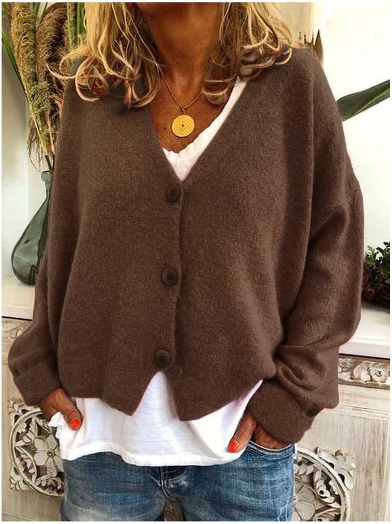 Women's Knit Cardigan, Lightweight Layering | Flattering Drape, Everyday Essential | 13 Colorways | S–3XL