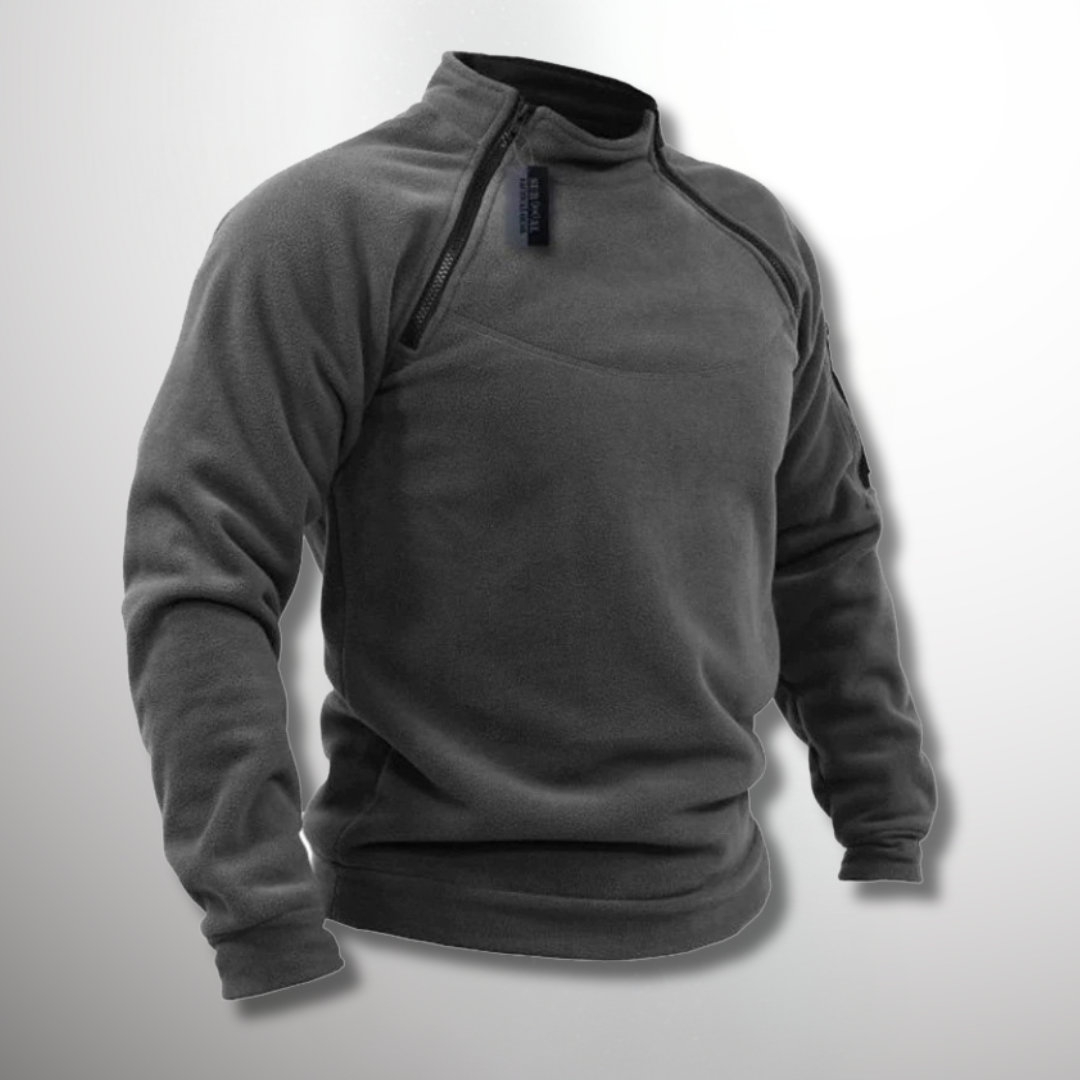 Friedrich | Herren Frühling Viertelzip Pullover — Stehkragen Leichter Strick in 5 Farben | Westmere