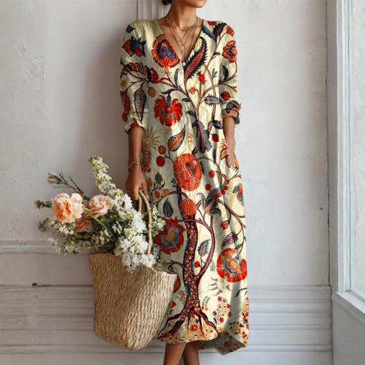 Tarah™ - Bohemian Floral Dress