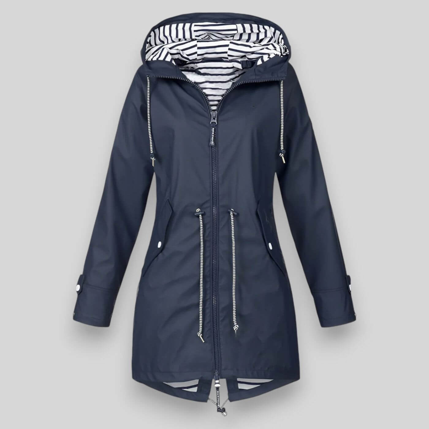 Women's Waterproof Jacket, Lightweight Build | Adjustable Hood & Waist, Water-Repellent Fabric | 6 Colorways | S–5XL