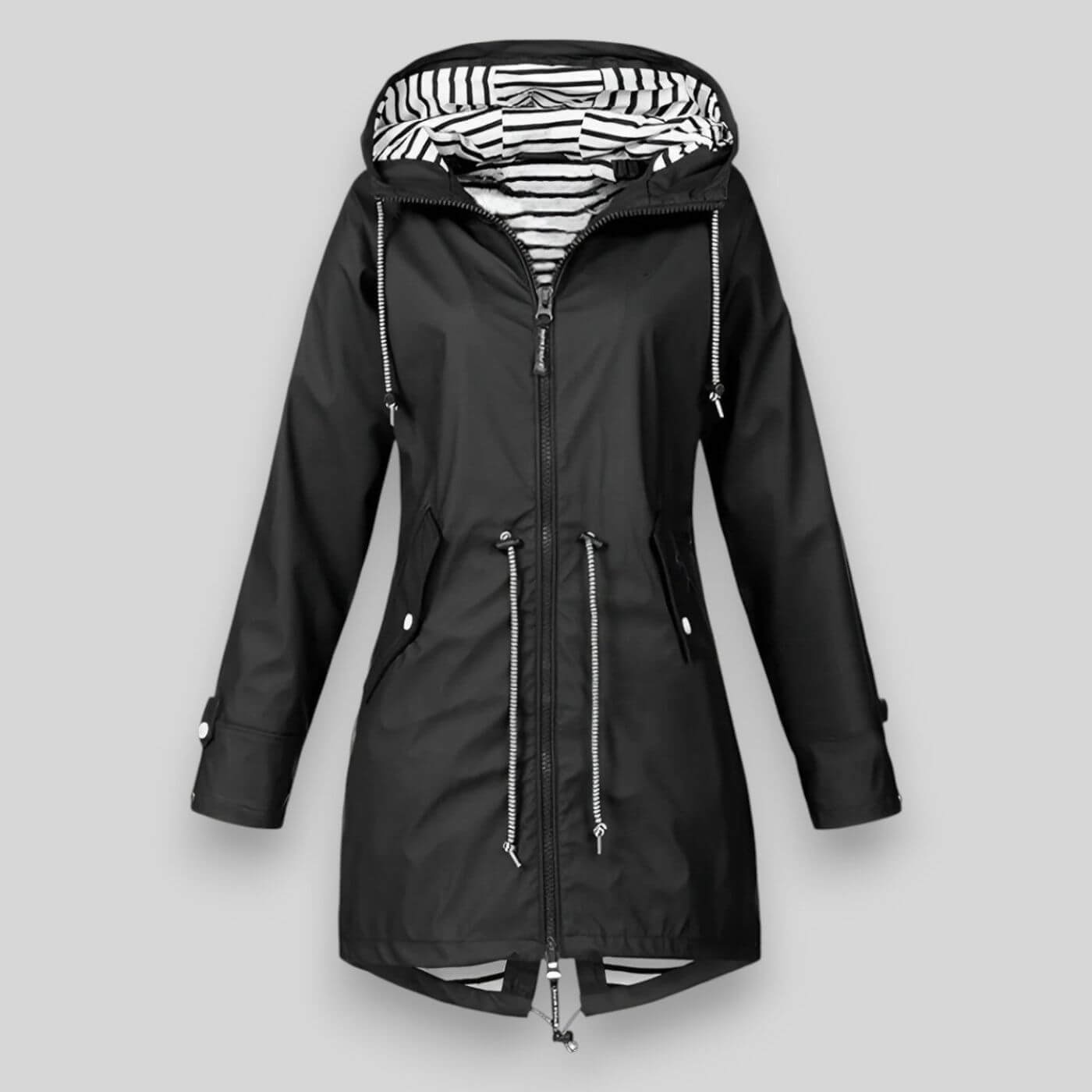 Women's Waterproof Jacket, Lightweight Build | Adjustable Hood & Waist, Water-Repellent Fabric | 6 Colorways | S–5XL