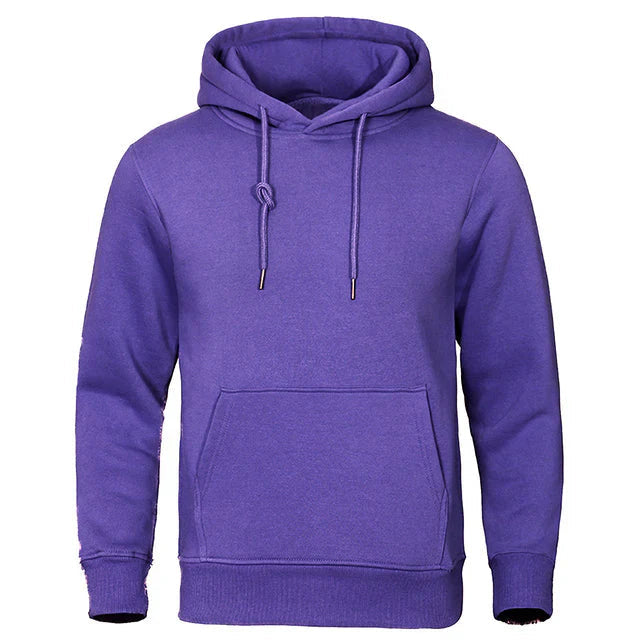 Franz | Herren Kapuzen-Sweatshirt mit Kordelzug — Klassischer Hoodie mit Fronttasche in 10 Farben | Westmere