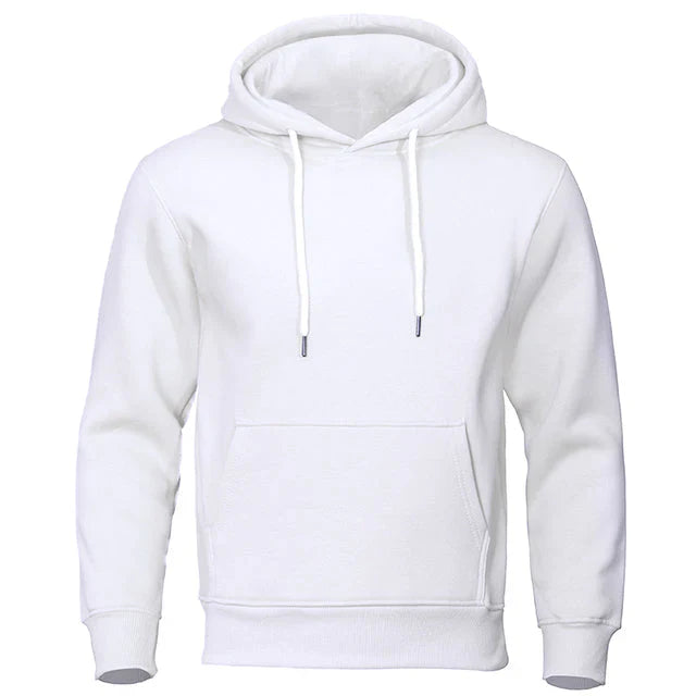 Franz | Herren Kapuzen-Sweatshirt mit Kordelzug — Klassischer Hoodie mit Fronttasche in 10 Farben | Westmere