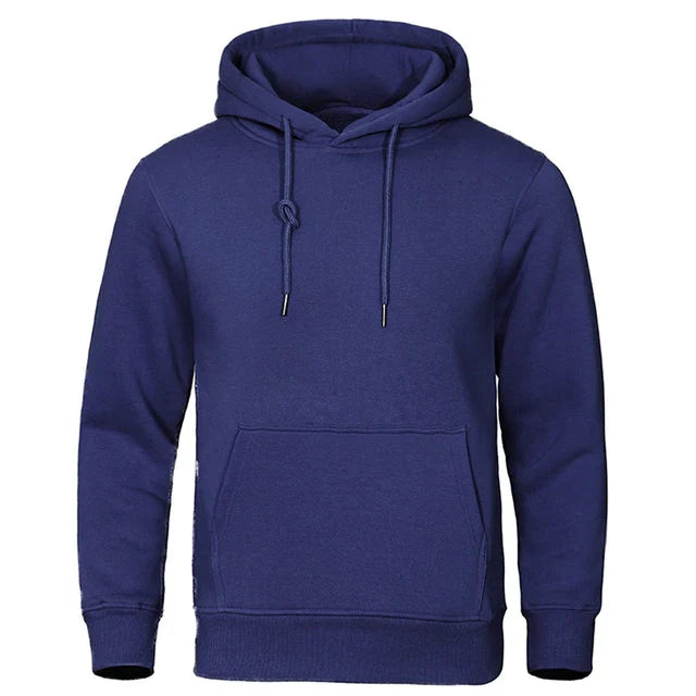 Franz | Herren Kapuzen-Sweatshirt mit Kordelzug — Klassischer Hoodie mit Fronttasche in 10 Farben | Westmere