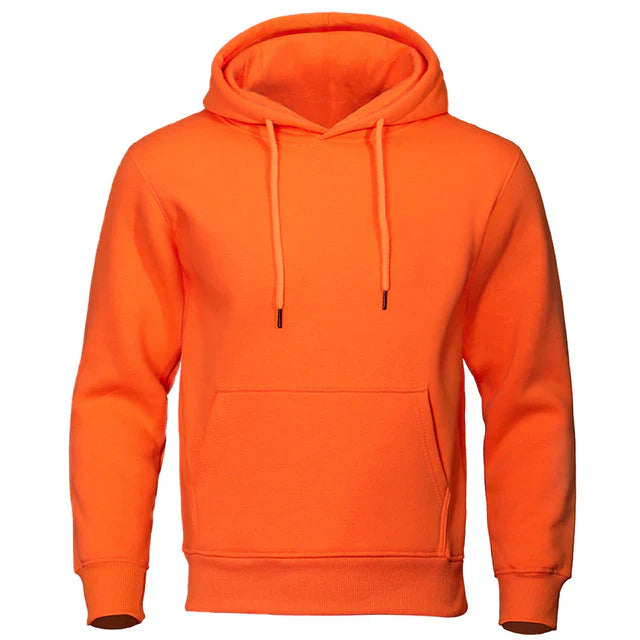 Franz | Herren Kapuzen-Sweatshirt mit Kordelzug — Klassischer Hoodie mit Fronttasche in 10 Farben | Westmere
