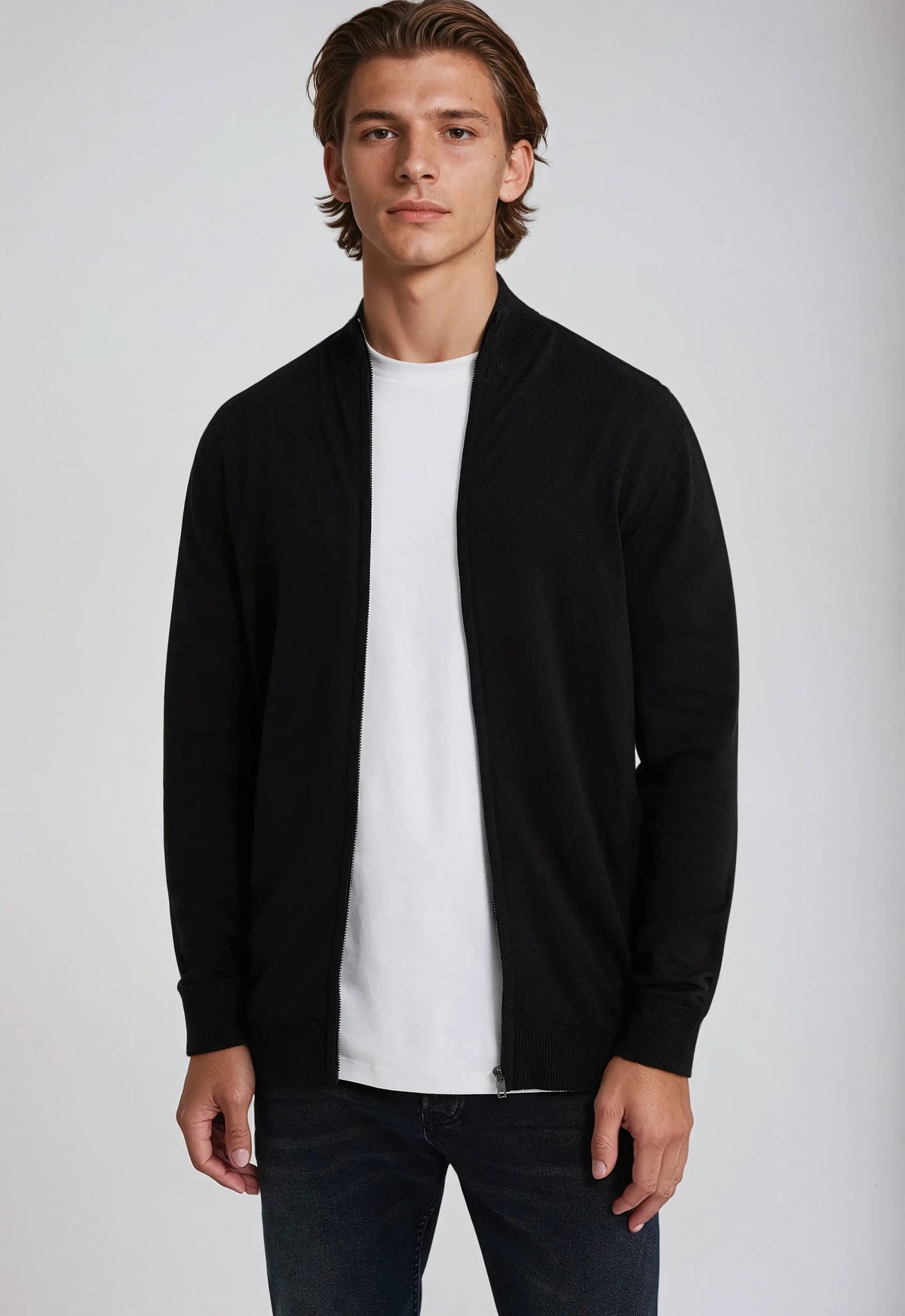 Gunnar | Herren Sweatshirt Rundhalsausschnitt — Modern Geschnittener Langarm-Klassiker in 4 Farben | Westmere