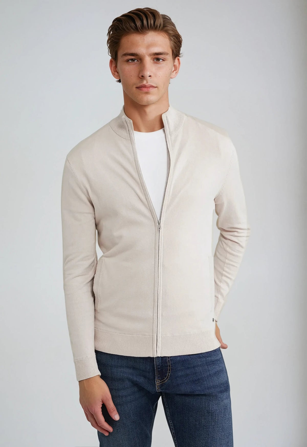 Gunnar | Herren Sweatshirt Rundhalsausschnitt — Modern Geschnittener Langarm-Klassiker in 4 Farben | Westmere