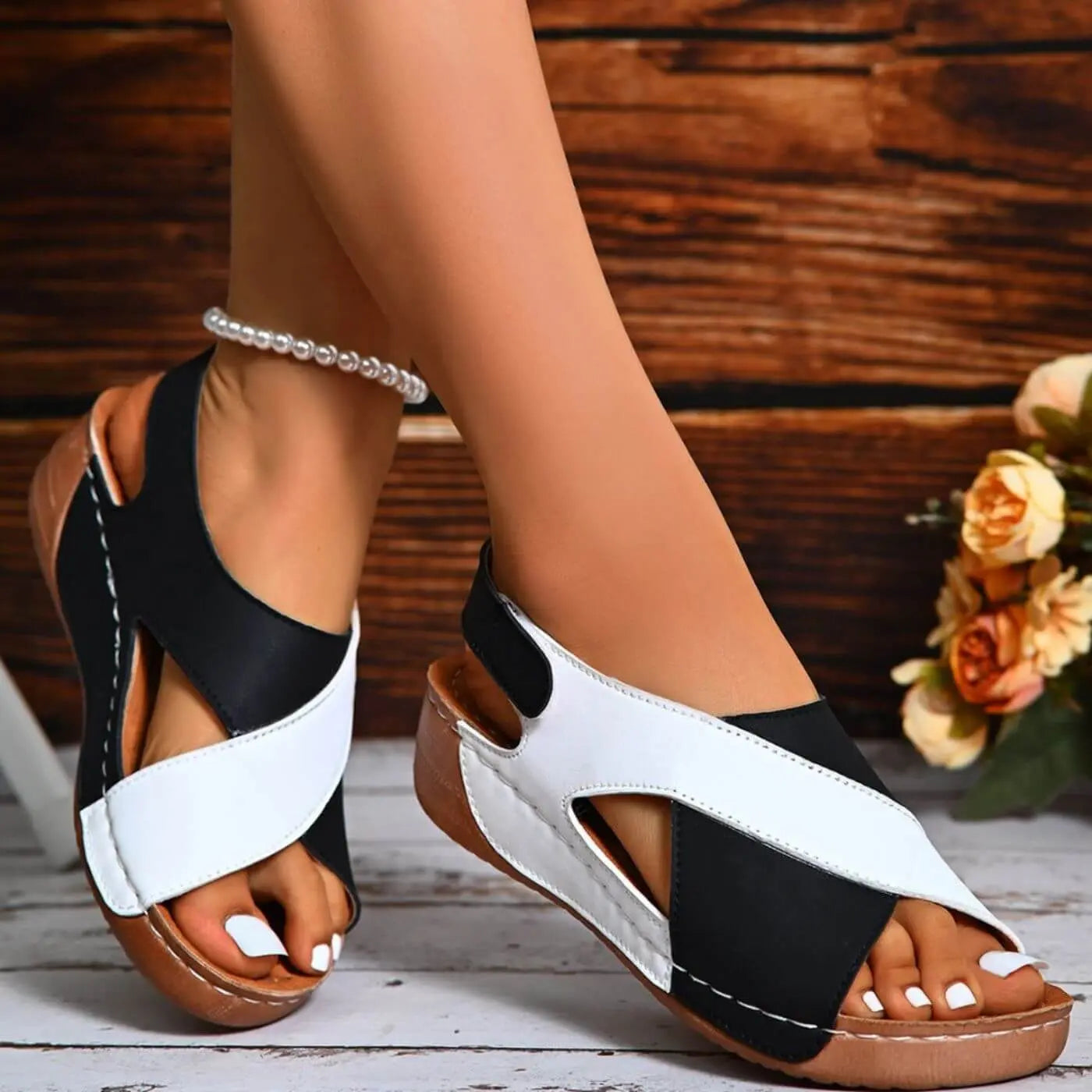 Nicole™ | Orthopedic Sandals with Open Toe