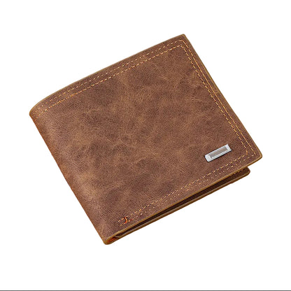 Arth™ | Retro Leather Wallet With Multi-Card & Bill Holder