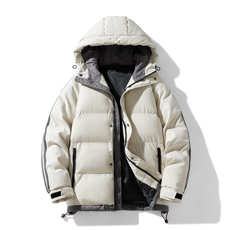 Gustav | Herren Daunenjacke mit Kontraststreifen — Sport-Look Puffer in 4 Farben M–3XL | Westmere
