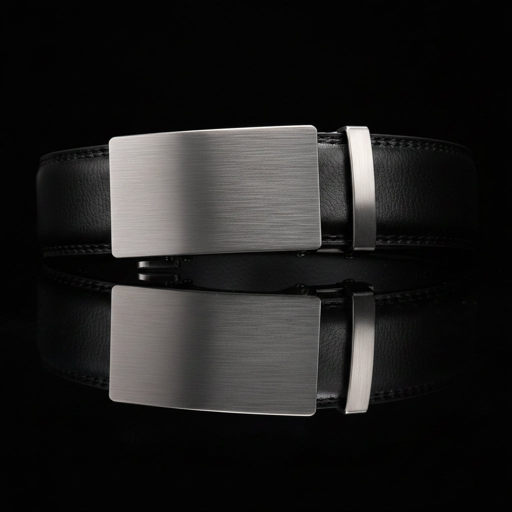 Vincenzo™ | Men’s Genuine Leather Belt – Simple Business Casual Style