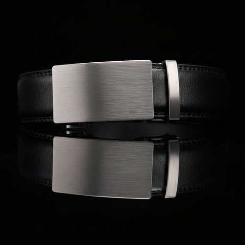 Vincenzo™ | Men’s Genuine Leather Belt – Simple Business Casual Style