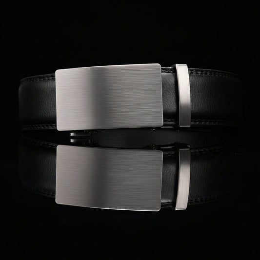 Vincenzo™ | Men’s Genuine Leather Belt – Simple Business Casual Style