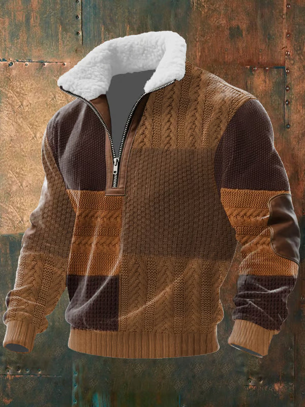 Josef – Quality Zip Up with Shearling Lined Collar