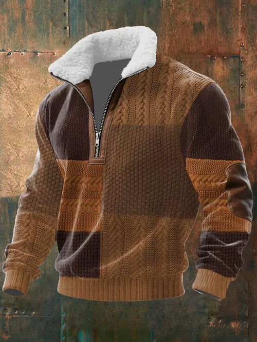 Josef – Quality Zip Up with Shearling Lined Collar