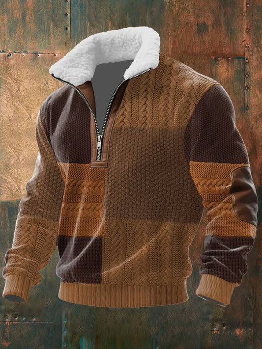 Josef – Quality Zip Up with Shearling Lined Collar