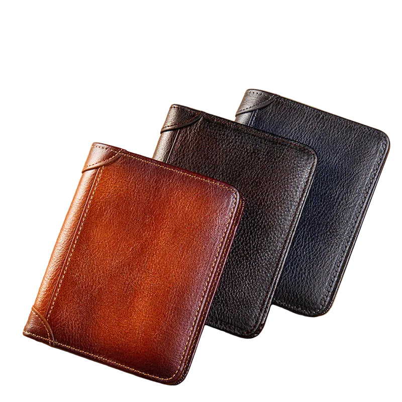 Dario™ | Modern Slim Leather Wallet