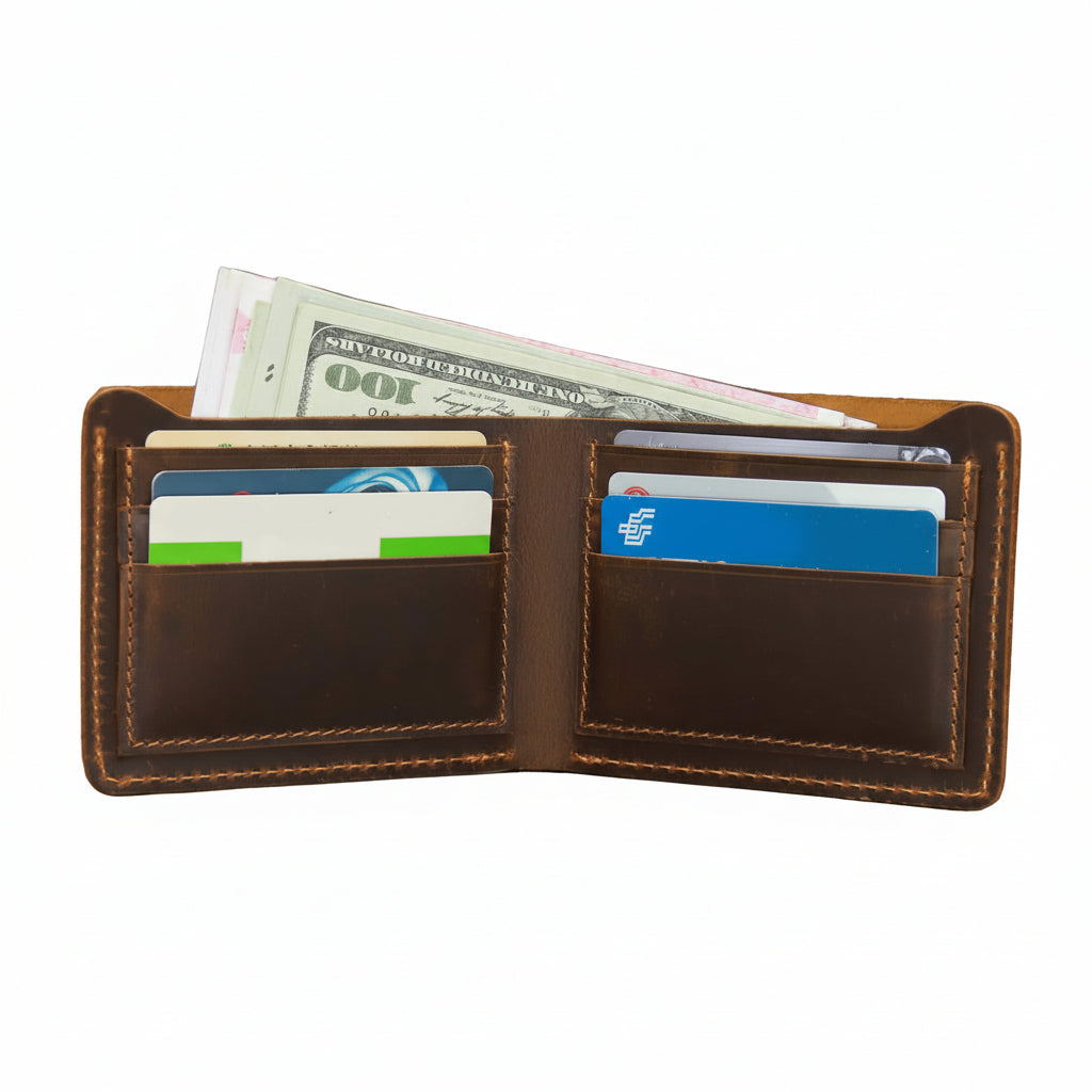 Ronan™ | Heritage Crazy Horse Leather Wallet
