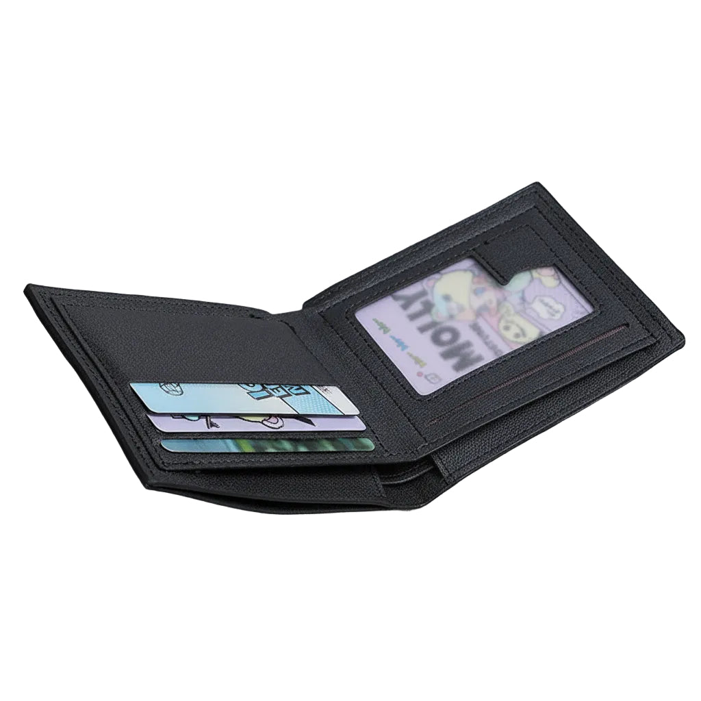 Hunter™ | Men’s Lychee Pattern Wallet – Soft Multi-Card Design