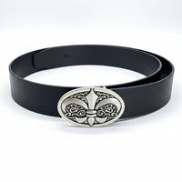 Black: Crow water pattern flower cross belt