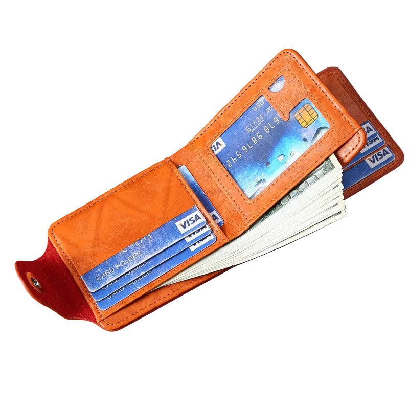 Levi™ | Ultra-Light Leather Multi-Card Wallet