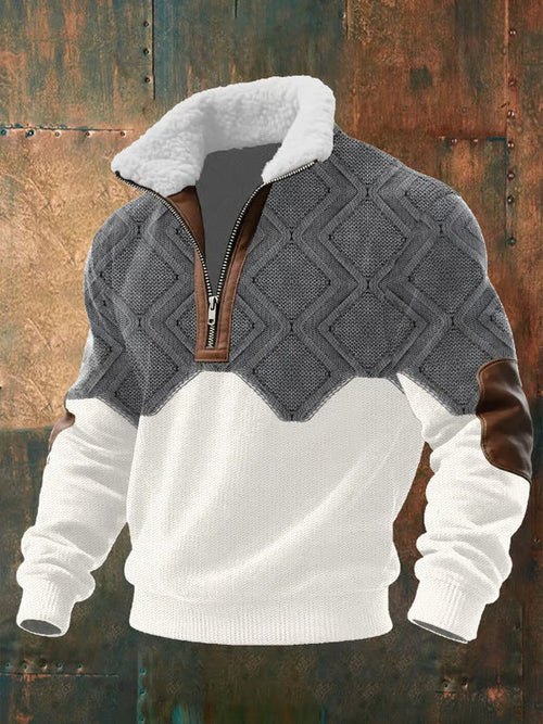 Falk – Quality Zip Up with Shearling Lined Collar