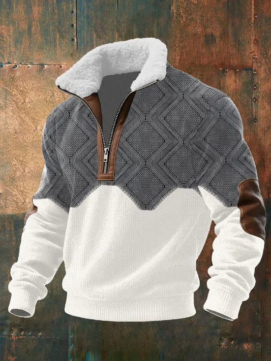 Falk – Quality Zip Up with Shearling Lined Collar