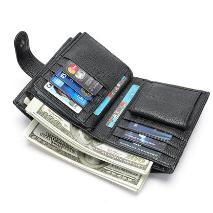 Reydeen™ | Genuine Leather Wallet With Multi-Card & Money Clip